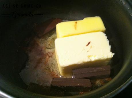 Tarta de mascarpone y chocolate