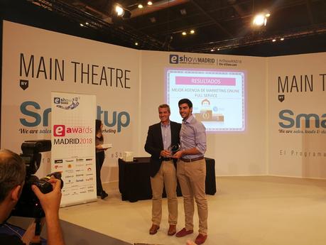 Elogia logra por 4ª vez el premio a ‘Mejor agencia de marketing digital’ en los eAwards 2018