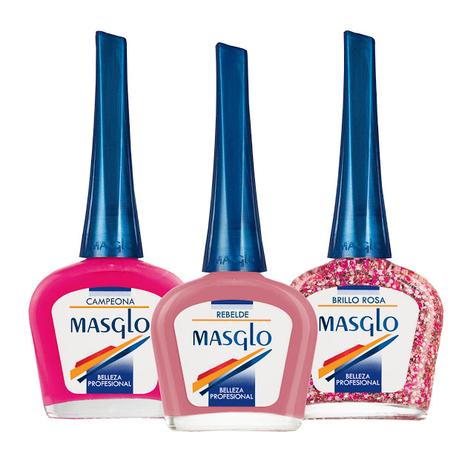 Sumate al Rosa con Masglo: Manicuras y pack de Esmaltes Solidario