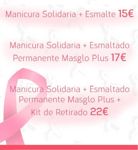 Sumate al Rosa con Masglo: Manicuras y pack de Esmaltes Solidario