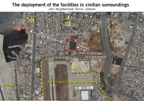 Las fábricas de la muerte de Hezbolah en Beirut.