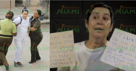 Policía cubana deja inconsciente a Dama de Blanco por una fuerte golpiza (+AUDIO)