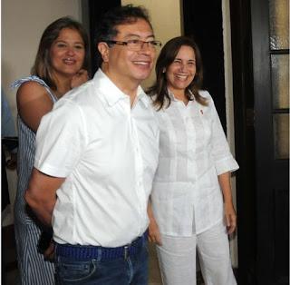 Gustavo Petro recibido por parlamentaria cubana