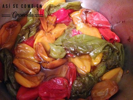 Presa ibérica al Pedro Ximenez con pimientos caramelizados Presa ibérica al Pedro Ximenez con pimientos caramelizados