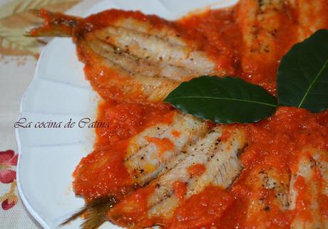 Sardinas con tomate