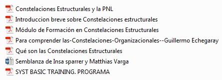 CONSTELACIONES ORGANIZACIONALES CONSTELACIONES ORGANIZACIONALES