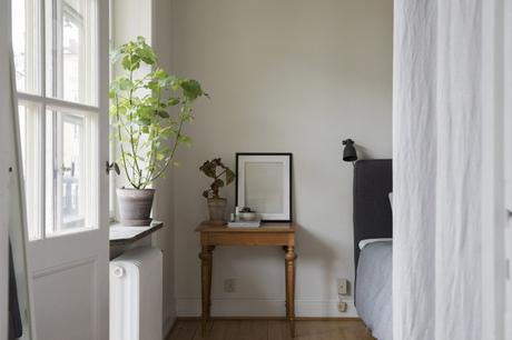 estilo escandinavo distribución semidiafana decoración pisos pequeños   