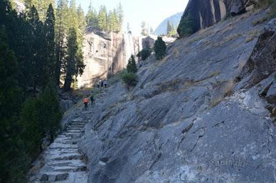 Senderismo por Yosemite - Visitando las cascadas Vernal y Nevada Falls