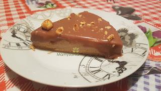 TARTA MOUSSE DE CREMA DE AVELLANA SIN AZÚCAR EN THERMOMIX Y TRADICIONAL