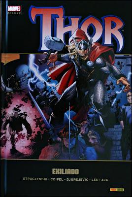 STRACZYNSKI & COIPEL & DJURDJEVIC & LEE & AJA; “THOR. EXILIADO”.