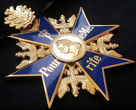 La orden de la Pour le Mérite La orden de la Pour le Mérite