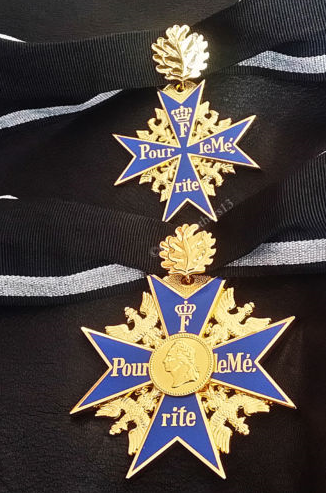 La orden de la Pour le Mérite La orden de la Pour le Mérite
