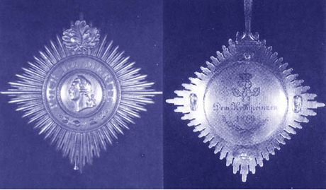 La orden de la Pour le Mérite La orden de la Pour le Mérite