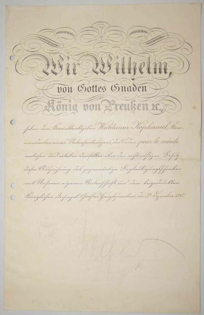 La orden de la Pour le Mérite La orden de la Pour le Mérite