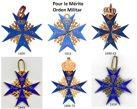 La orden de la Pour le Mérite La orden de la Pour le Mérite