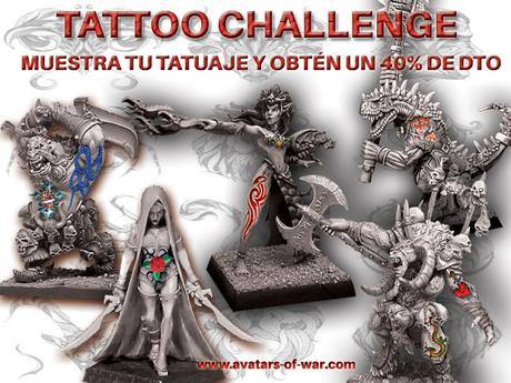 Tienes tatuajes? En Avatars of War tienes premio