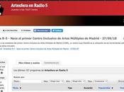 Artesfera rtve CIAM Radio manu medina