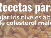 Recetas para bajar niveles altos colesterol malo