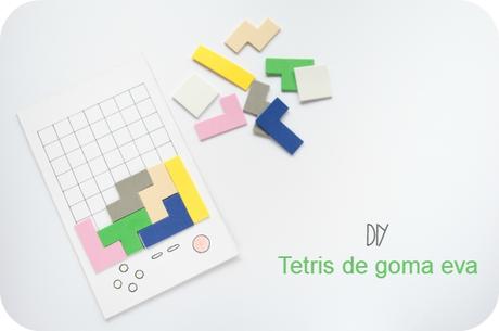 DIY: Tetris de goma eva