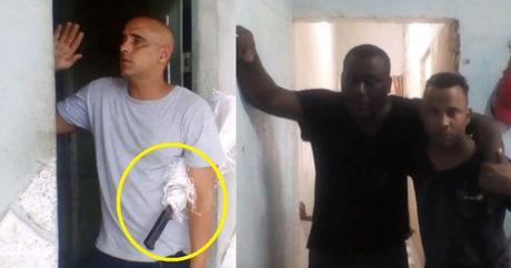 (Video) Atacan con machete a mujer de opositor en Cuba y a los que la defendían