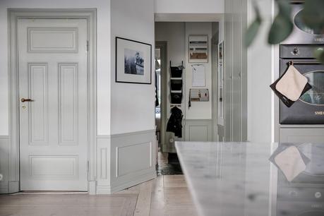 Escoger una cocina con aires Chic.