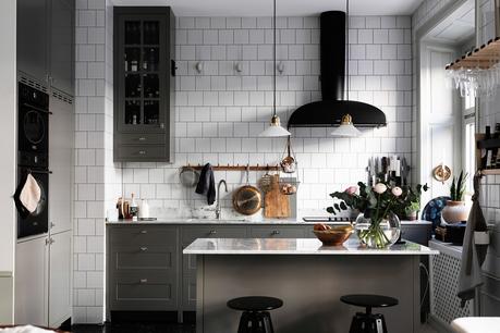 Escoger una cocina con aires Chic.