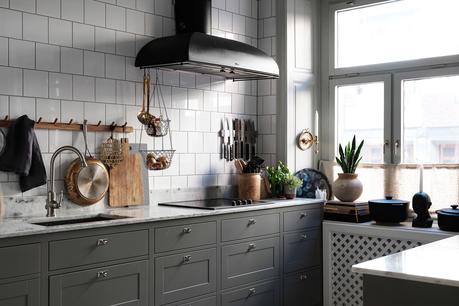 Escoger una cocina con aires Chic.