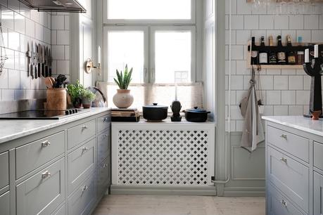 Escoger una cocina con aires Chic.