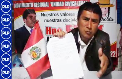 MAFIAS NO QUIEREN QUE LA HONESTIDAD LLEGA A LA MUNICIPALIDAD…