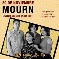 Concierto de Mourn en Ochoymedio