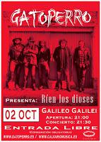 Concierto de Gatoperro en Sala Galileo