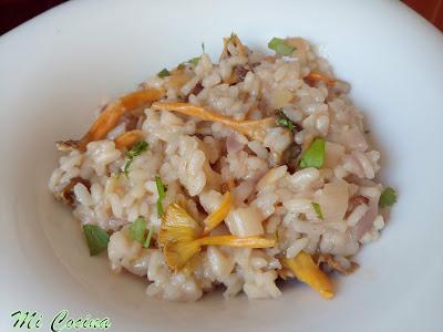 RISOTTO DE SETAS