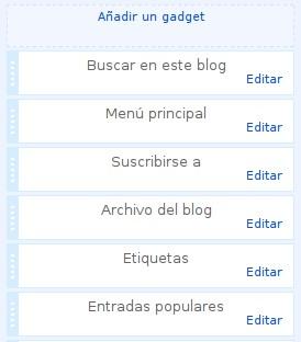 ¿COMO AÑADIR GADGET EN BLOGGER?