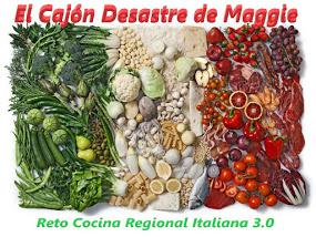 Parmigiana di melanzane- Reto Cocina Regional Italiana (propuesta salada)