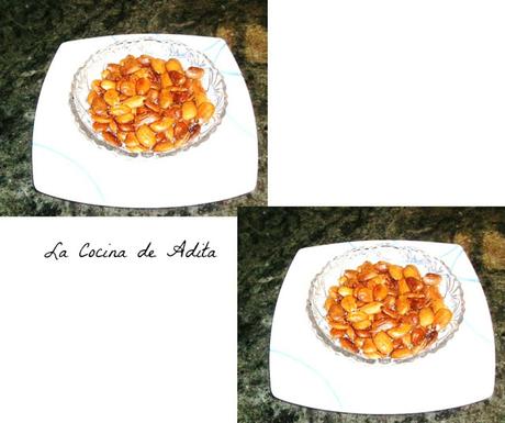 Almendras fritas Almendras fritas