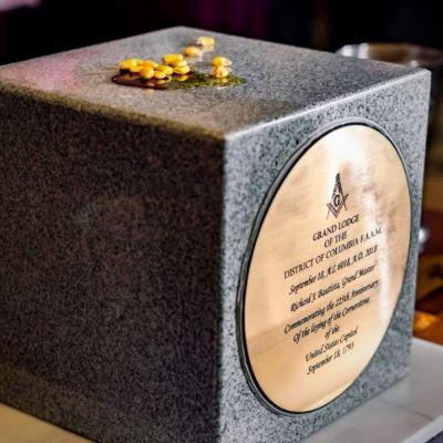 El Congreso de los Estados Unidos rememora la colocación masónica de su primera piedra