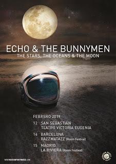 Echo & The Bunnymen anuncian conciertos en San Sebastián, Barcelona y Madrid Echo & The Bunnymen anuncian conciertos en San Sebastián, Barcelona y Madrid