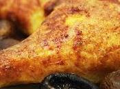 Pollo curry horno