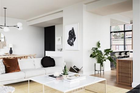 estilo escandinavo diseño danés decoración new york decoración blanco y negro   