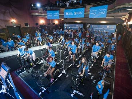 Más de 150 niños pedalean por la Inclusion