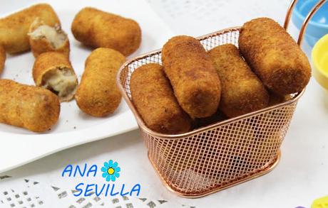 Croquetas de cecina y queso Thermomix