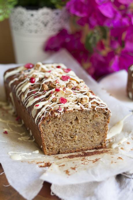 Bizcocho de plátano y frutos secos Bizcocho de plátano y frutos secos