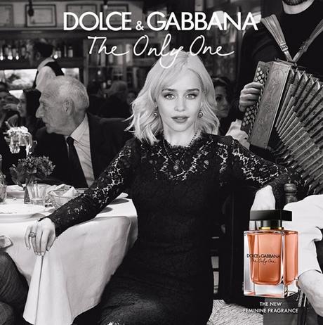 Emilia Clarke, el anuncio de Dolce&Gabbana para el perfume, The Only One. reseña del anuncio.