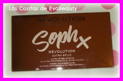 Review Paleta de sombras de ojos Soph X Extra Spice de Makeup Revolution