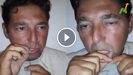 Balsero cubano rescatado en Islas Caimán se cose la boca en protesta