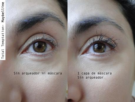 Total Temptation de Maybelline, volumen tentador.