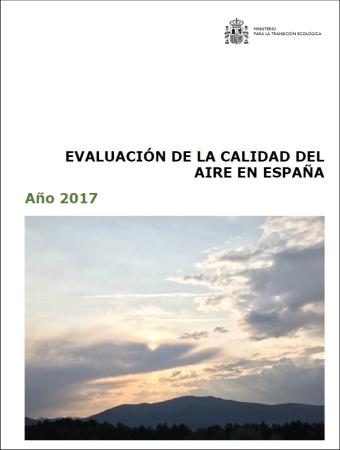 Evaluación de la Calidad del Aire en España 2017