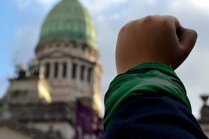 Lucha por el aborto legal, pañuelo verde