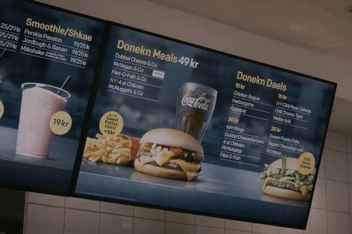 McDonald’s simula la dislexia en sus anuncios para sensibilizar sobre este trastorno en Suecia