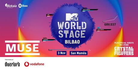 Muse actuarán en San Mamés el 3 de noviembre dentro del MTV World Stage Bilbao